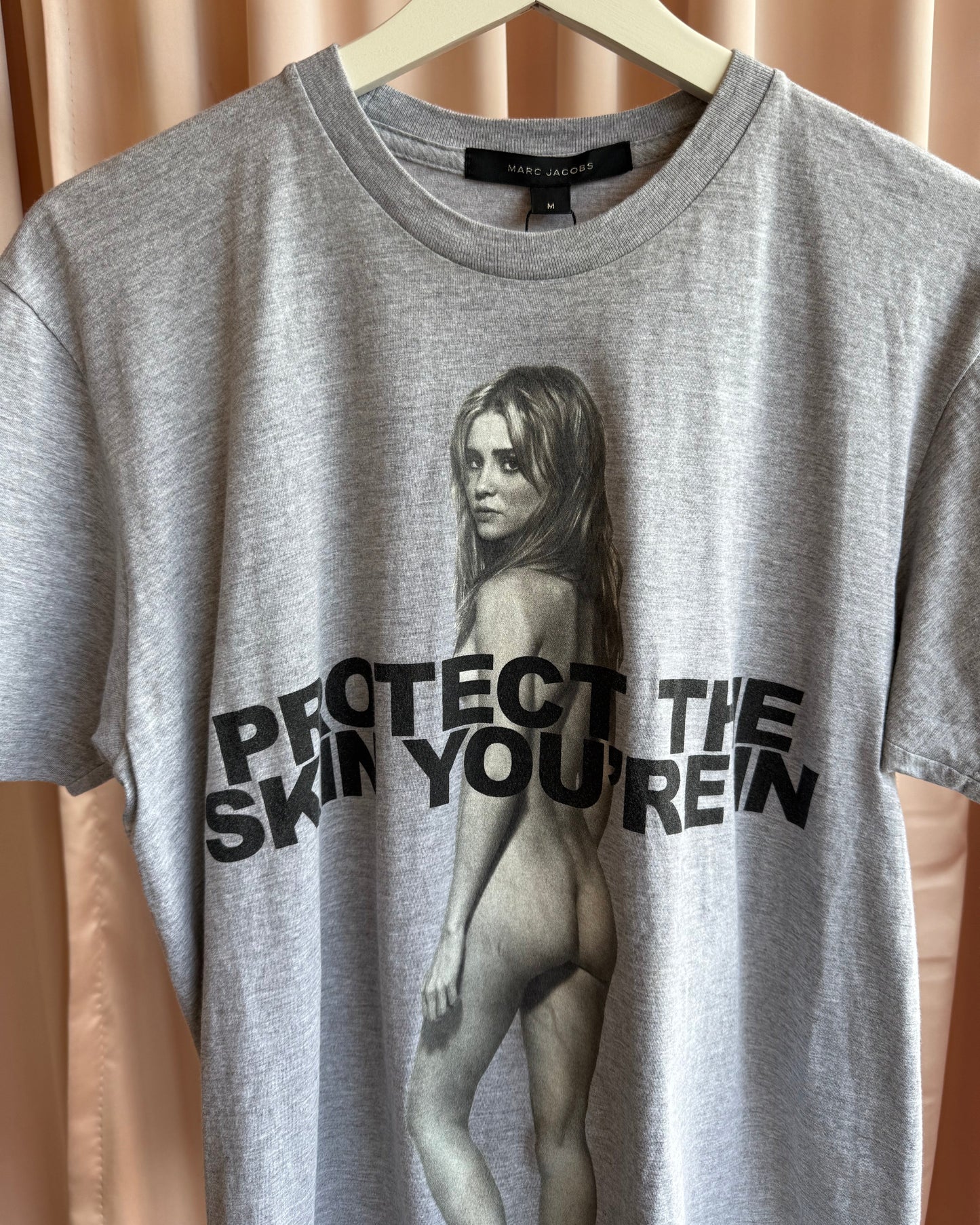 Marc Jacobs "Protect The Skin You're In" Alison Lohman T-Shirt