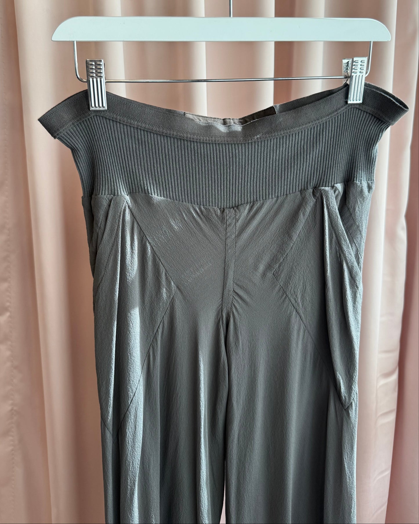 Rick Owens 2000’s Olmar & Mirta Dust Bias Silk Pants