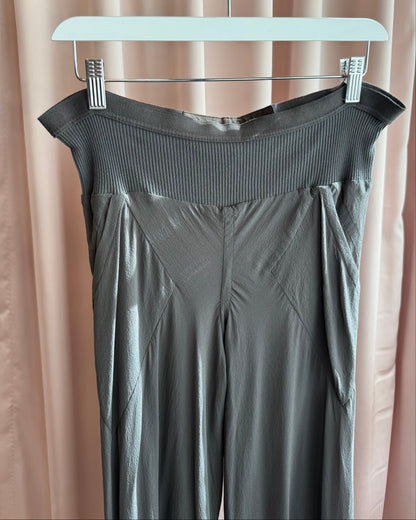 Rick Owens 2000’s Olmar & Mirta Dust Bias Silk Pants