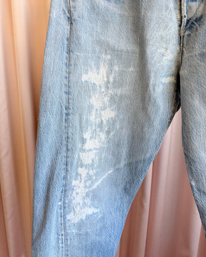 Levi's Engineered Jeans Vintage Distressed Light Wash Denim (30 x 34)