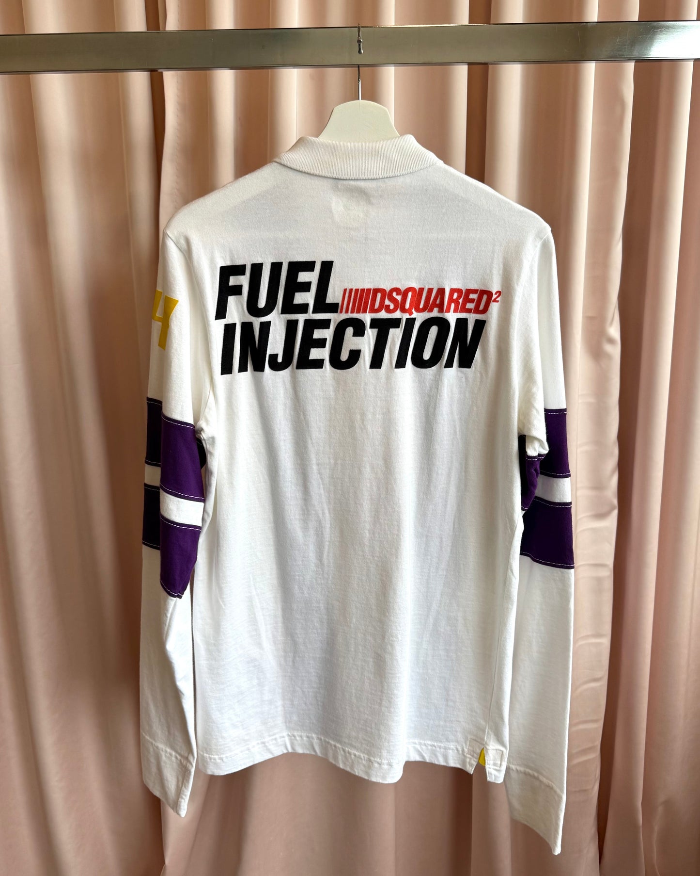 Dsquared² S/S 2008 "Fuel Injection" Long Sleeve Rugby Shirt