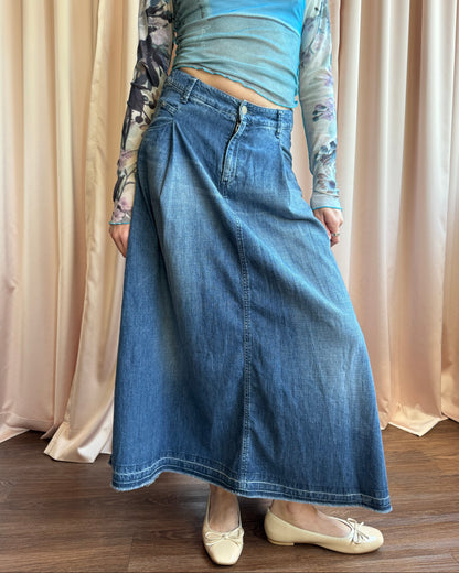 Hysteric Glamour Denim Maxi Skirt