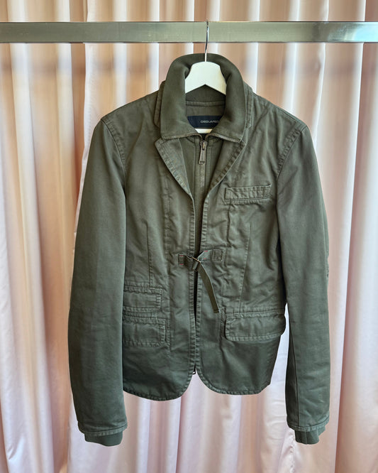 Dsquared² F/W 2007 Khaki Double Layered Jacket