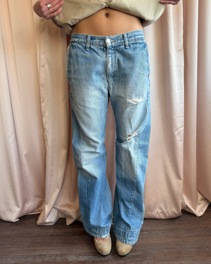 Levi's Engineered Jeans Vintage Faded Distressed Denim (31 x 32)