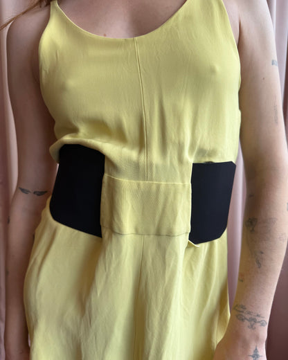Balenciaga Resort 2013 by Ghesquière Belted Silk Blend Dress