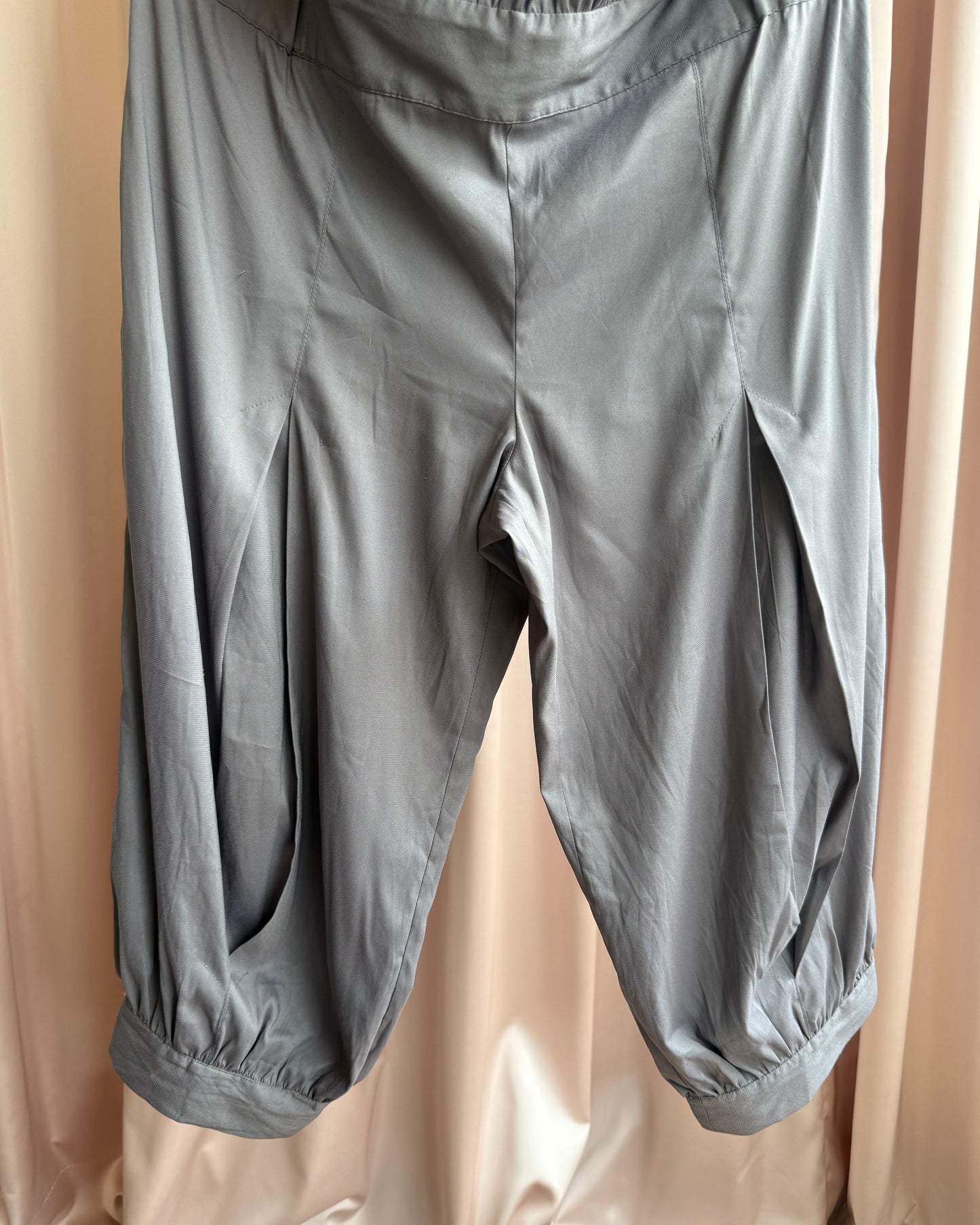 Anne Valerie Hash S/S 2008 Grey Strapless Jumpsuit