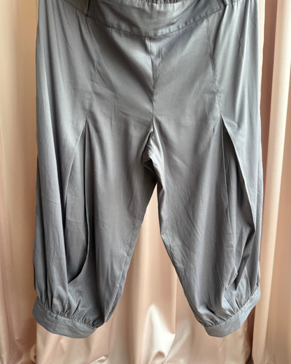 Anne Valerie Hash S/S 2008 Grey Strapless Jumpsuit