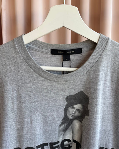 Marc Jacobs "Protect The Skin You're In" Helena Christensen T-Shirt