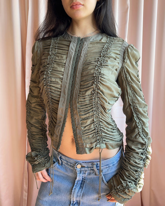 Plein Sud S/S 2003 Ruched Top