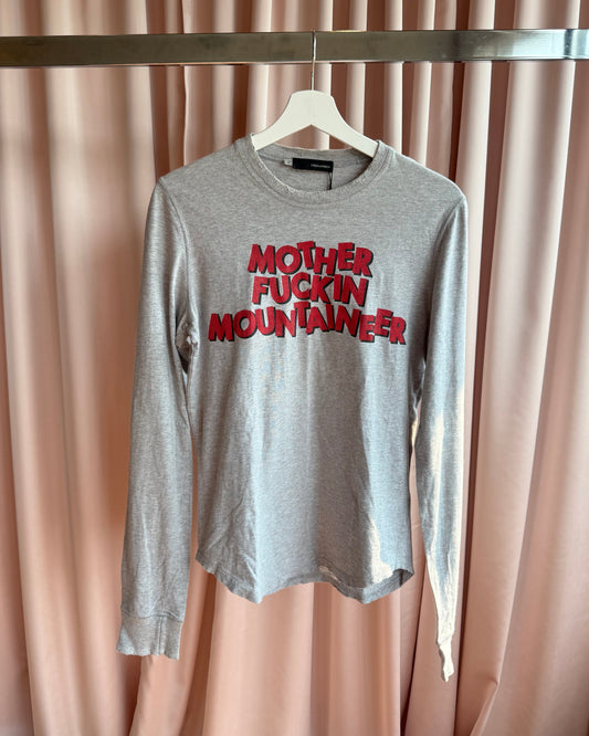 Dsquared² “Mother F*ckin Mountaineer” Long Sleeve T-Shirt
