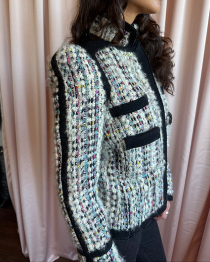 Balenciaga F/W 2007 by Nicolas Ghesquière Tweed Bouclé Jacket