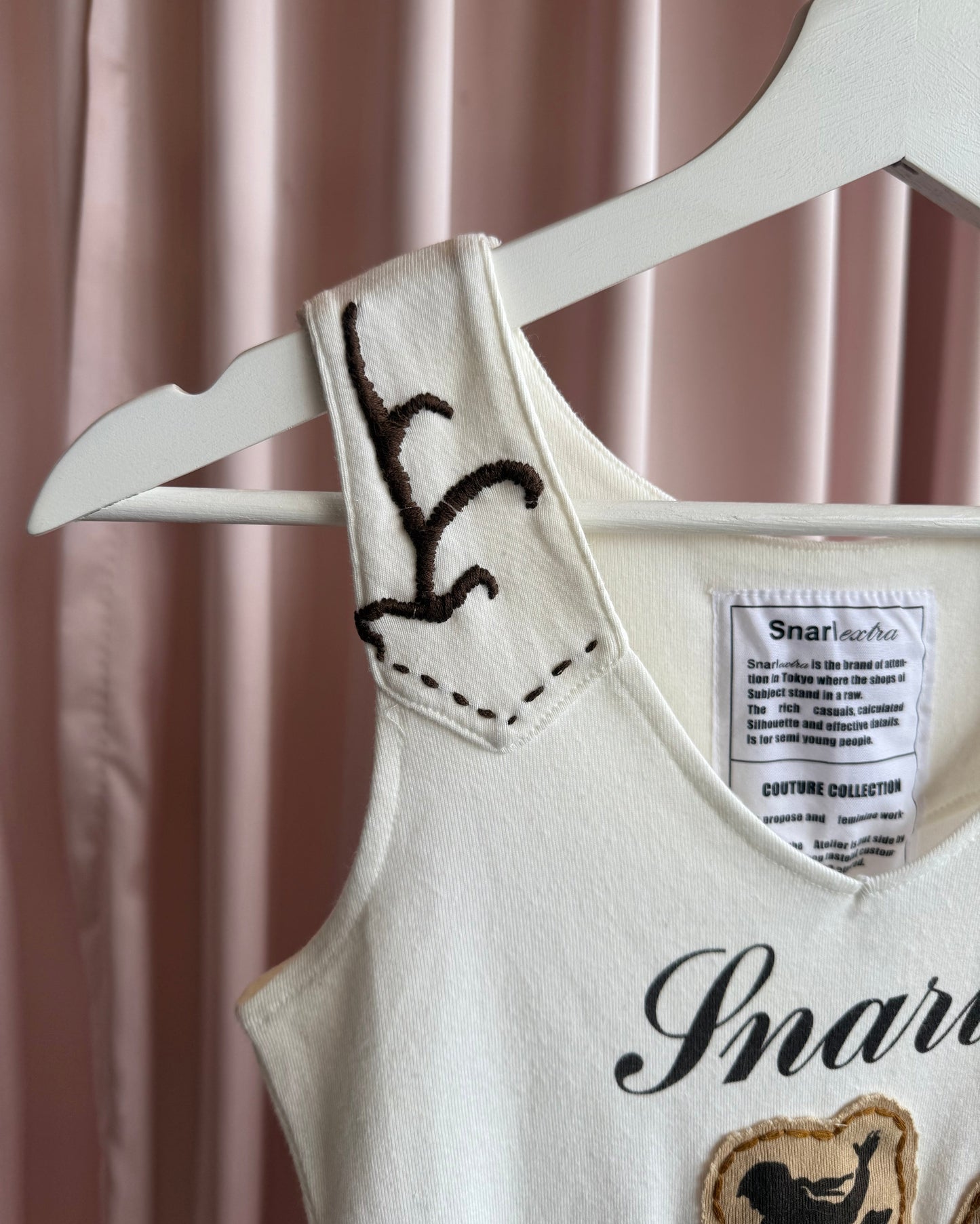 Japanese Brand "Rodeo Festival" Western Embroidered Graphic Tank Top