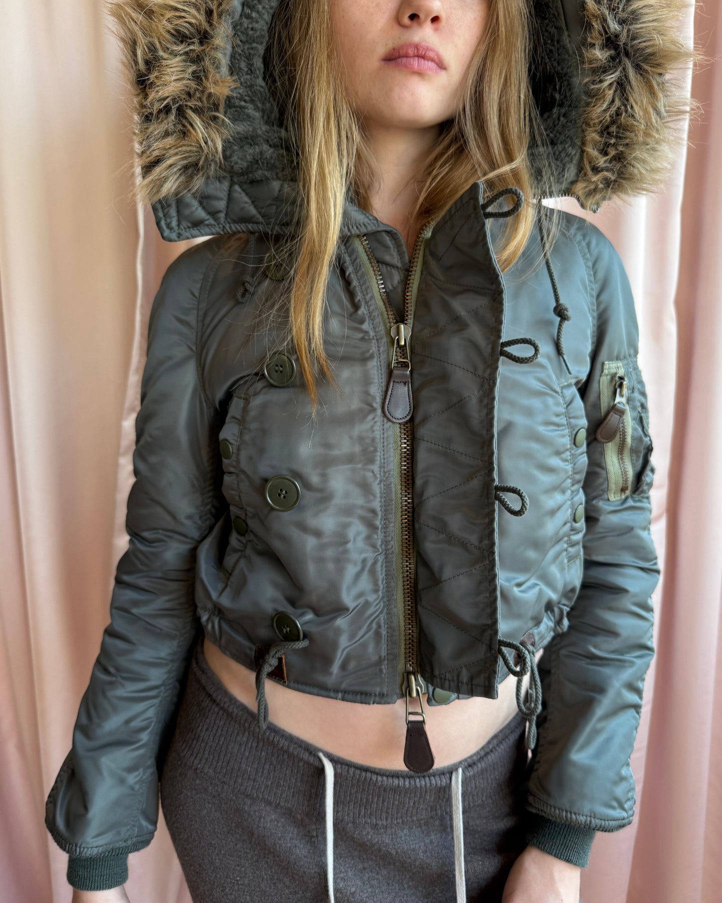 Junya Watanabe F/W 2010 Cropped Aviator Bomber Jacket