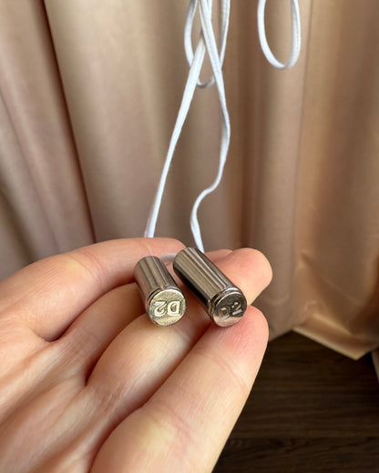 Dsquared² F/W 2023 Deadstock White Low Cut Halter Tank Top