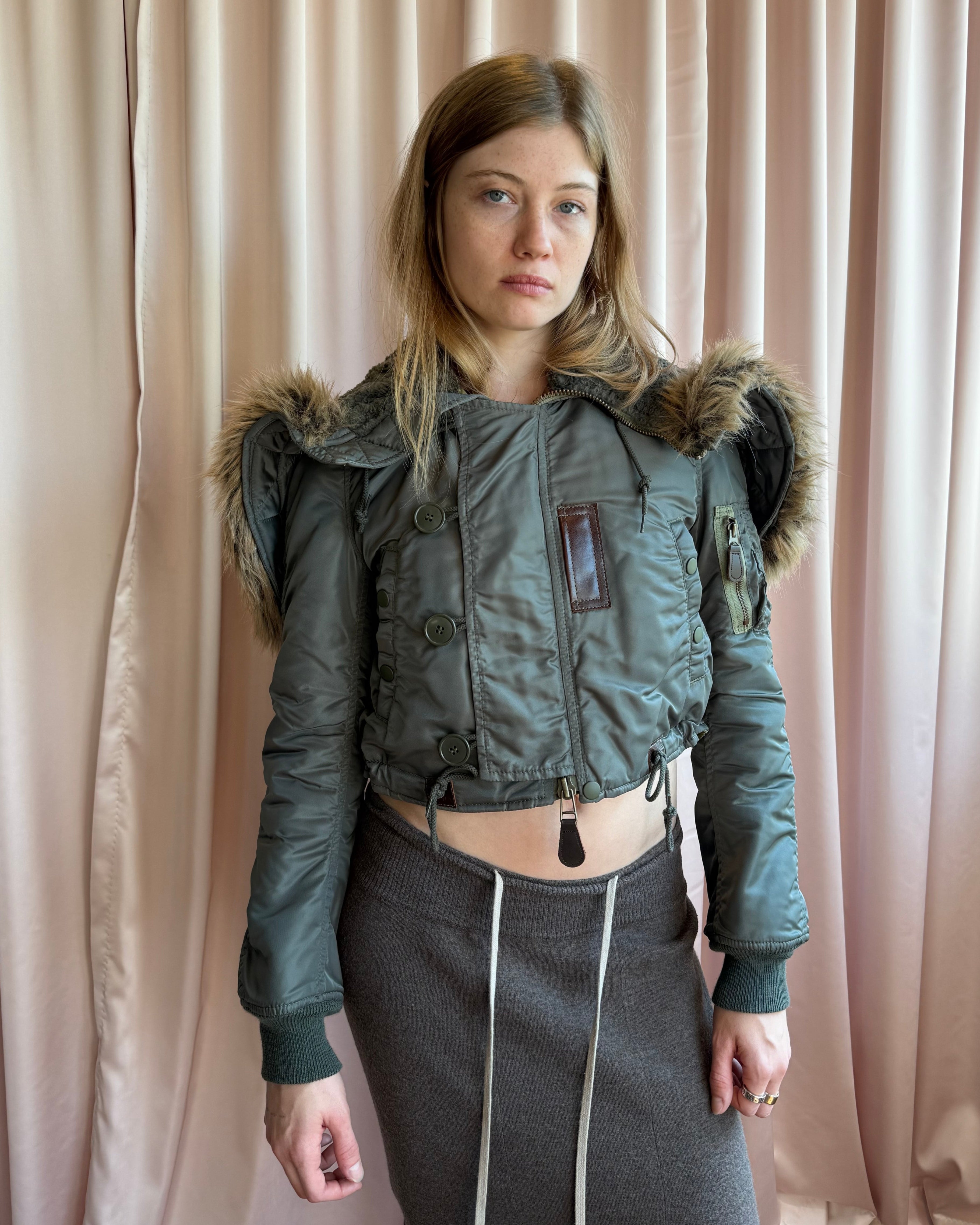 Junya Watanabe F/W 2010 Cropped Aviator Bomber Jacket – King Lis