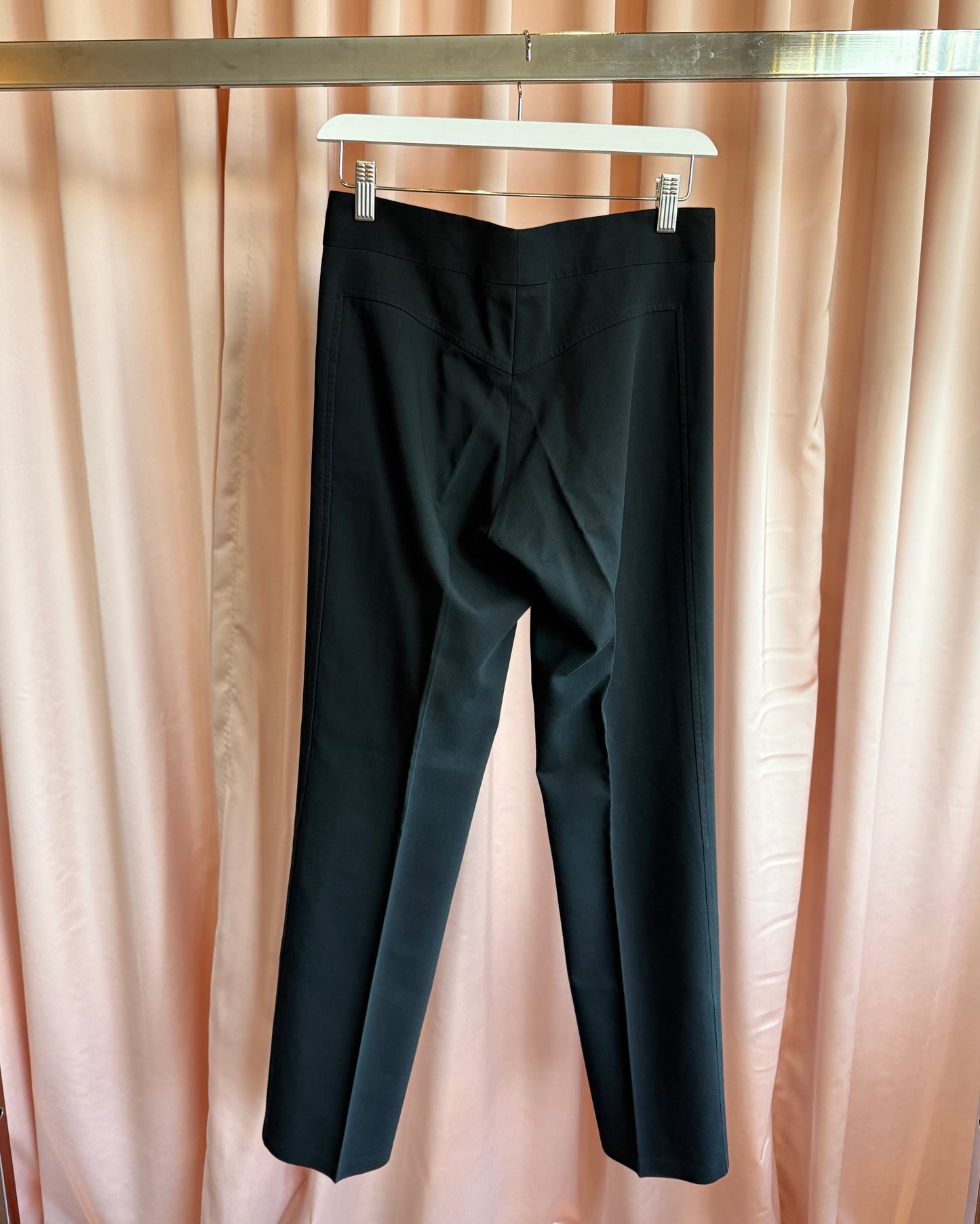 Gucci F/W 1999 by Tom Ford Black Slim Cut Trousers