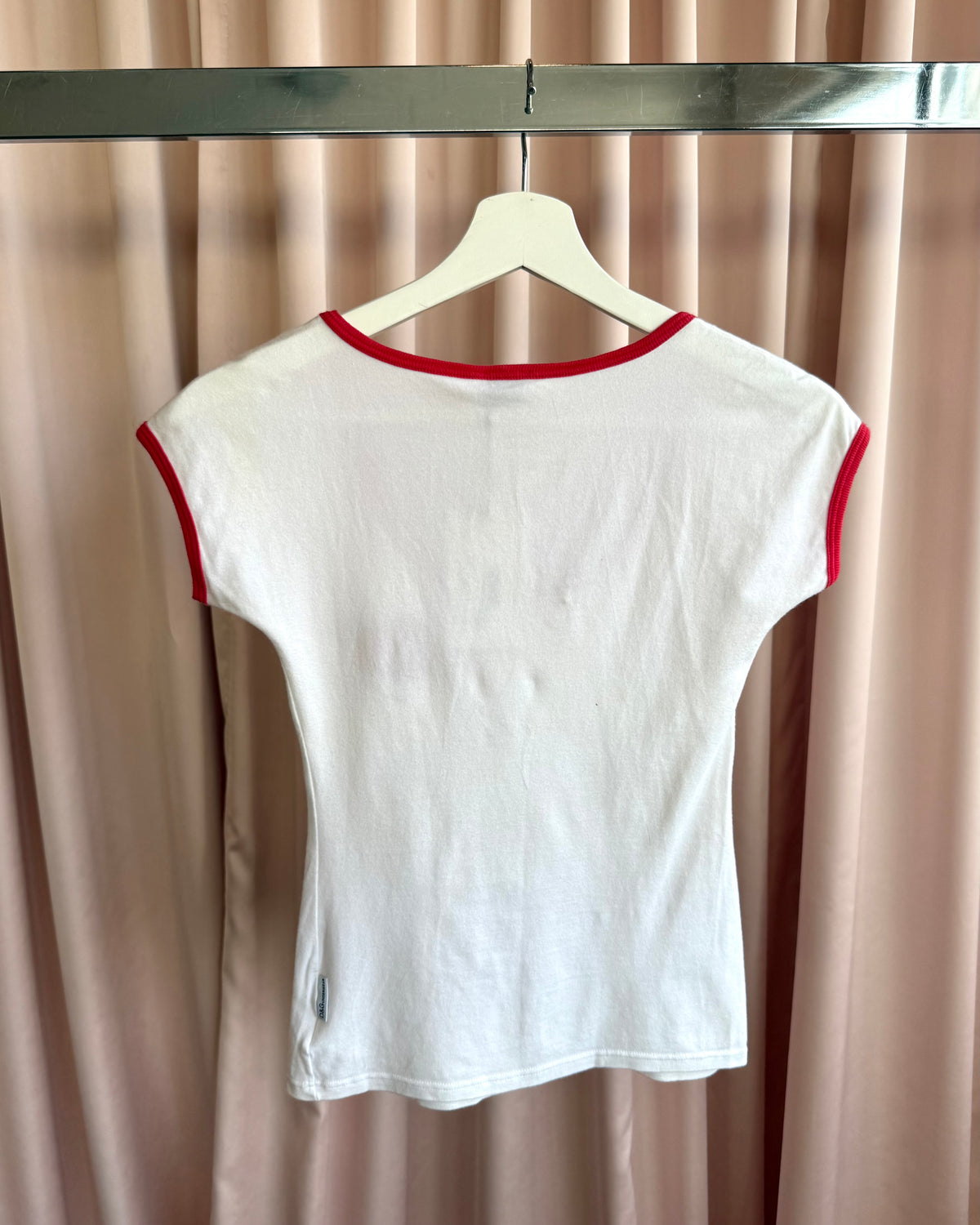 D&G Underwear "Love to Love" Graphic Ringer T-Shirt