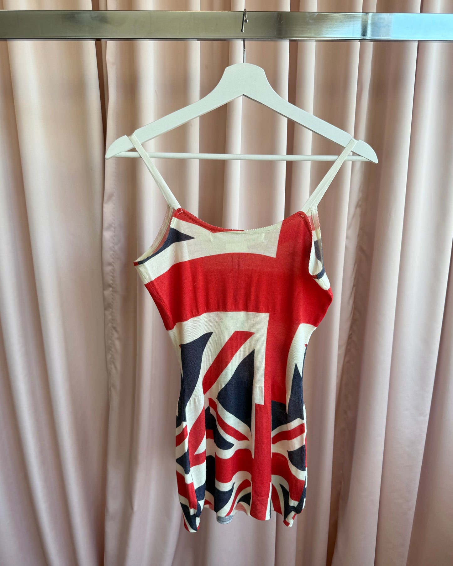 Comme des Garçons S/S 2006 Union Jack Knit Tank Top