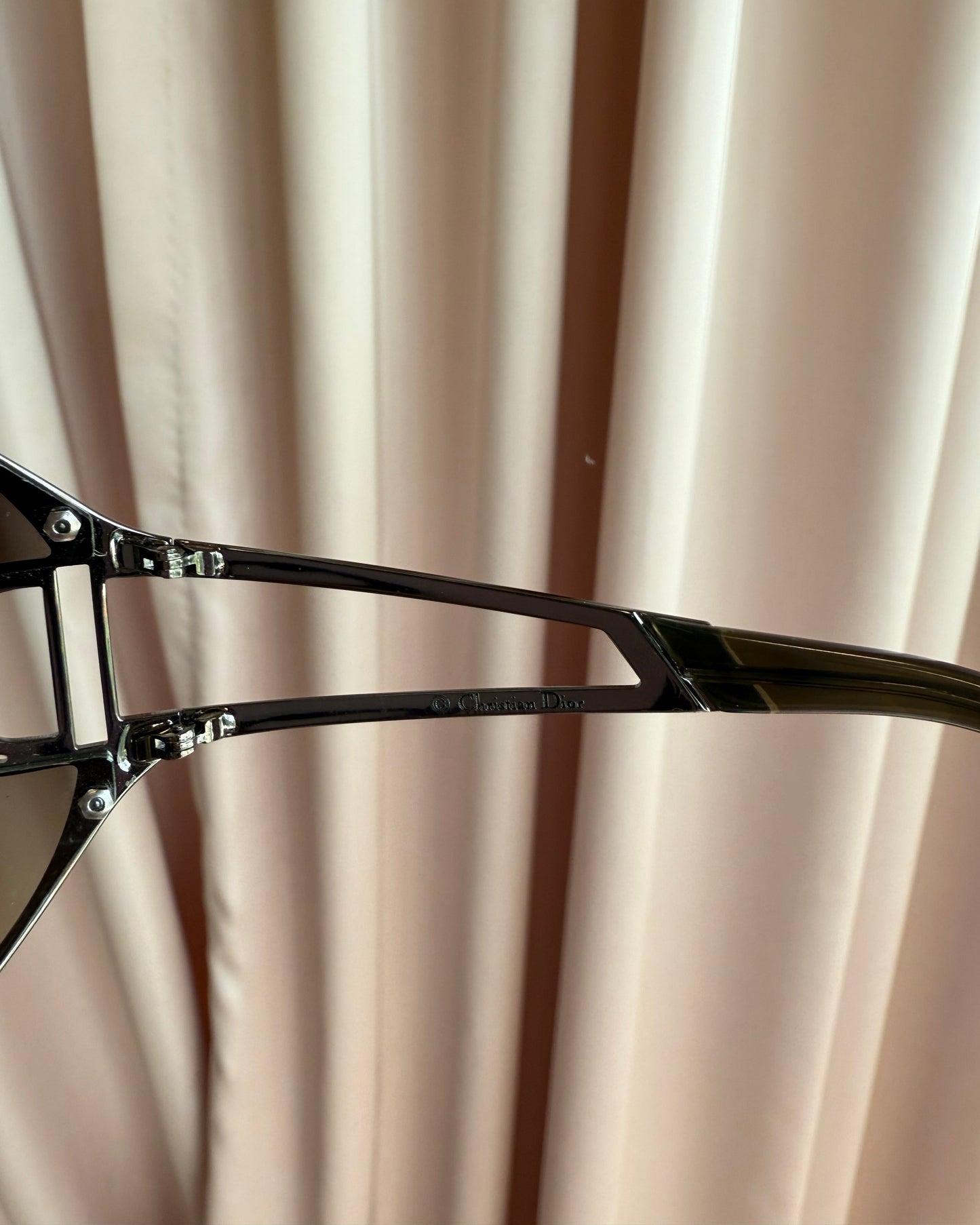 Dior 2000's Diorissimo 1 Oversized Sunglasses