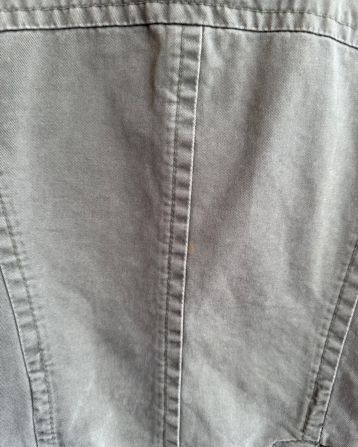 Dsquared² S/S 2004 Olive Green Flared Sleeve Denim Jacket