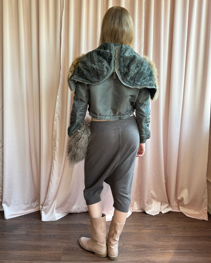 Rick Owens F/W 2016 Mastodon Dust Wool Pod Shorts