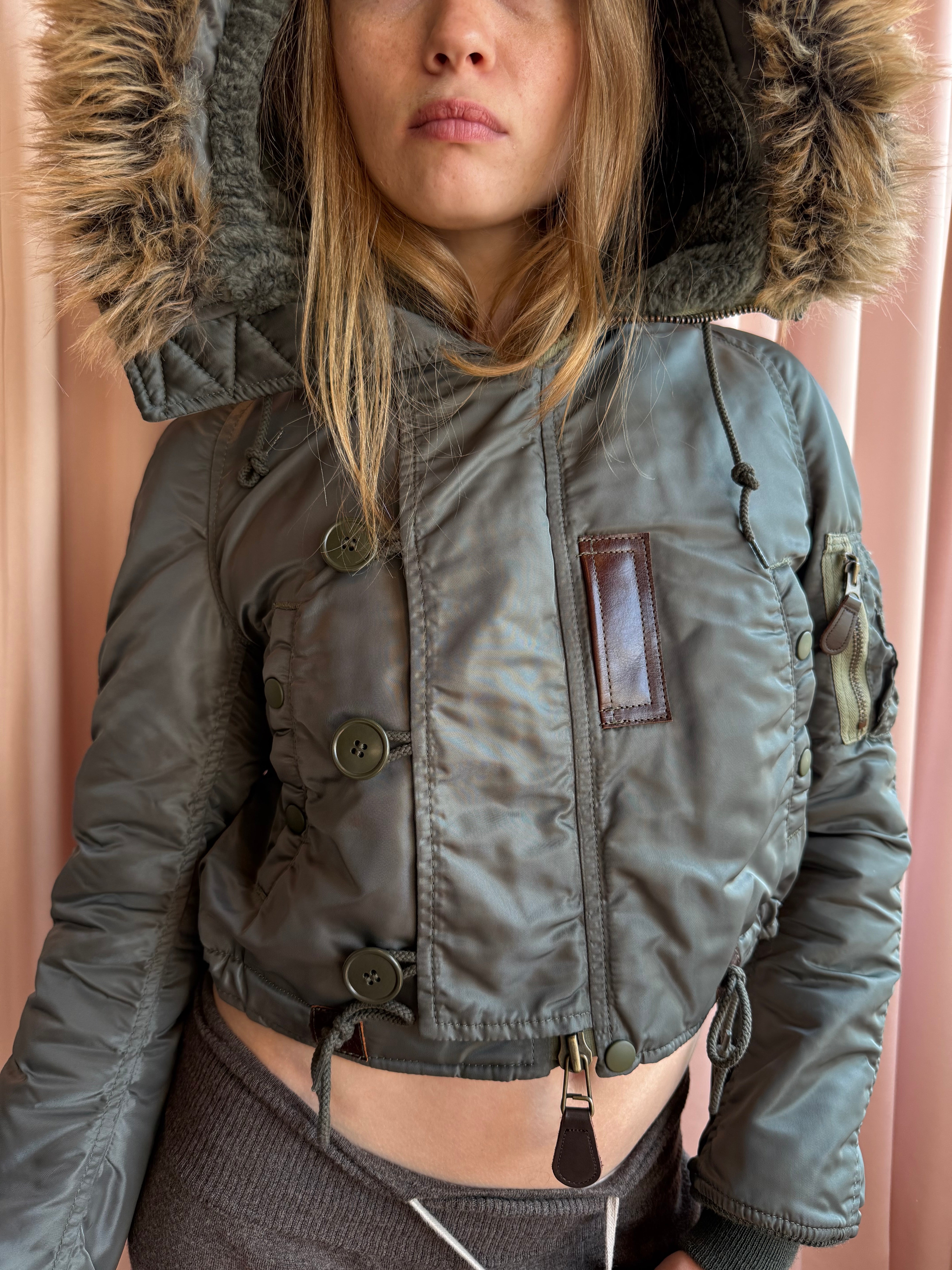 Junya Watanabe F/W 2010 Cropped Aviator Bomber Jacket – King Lis