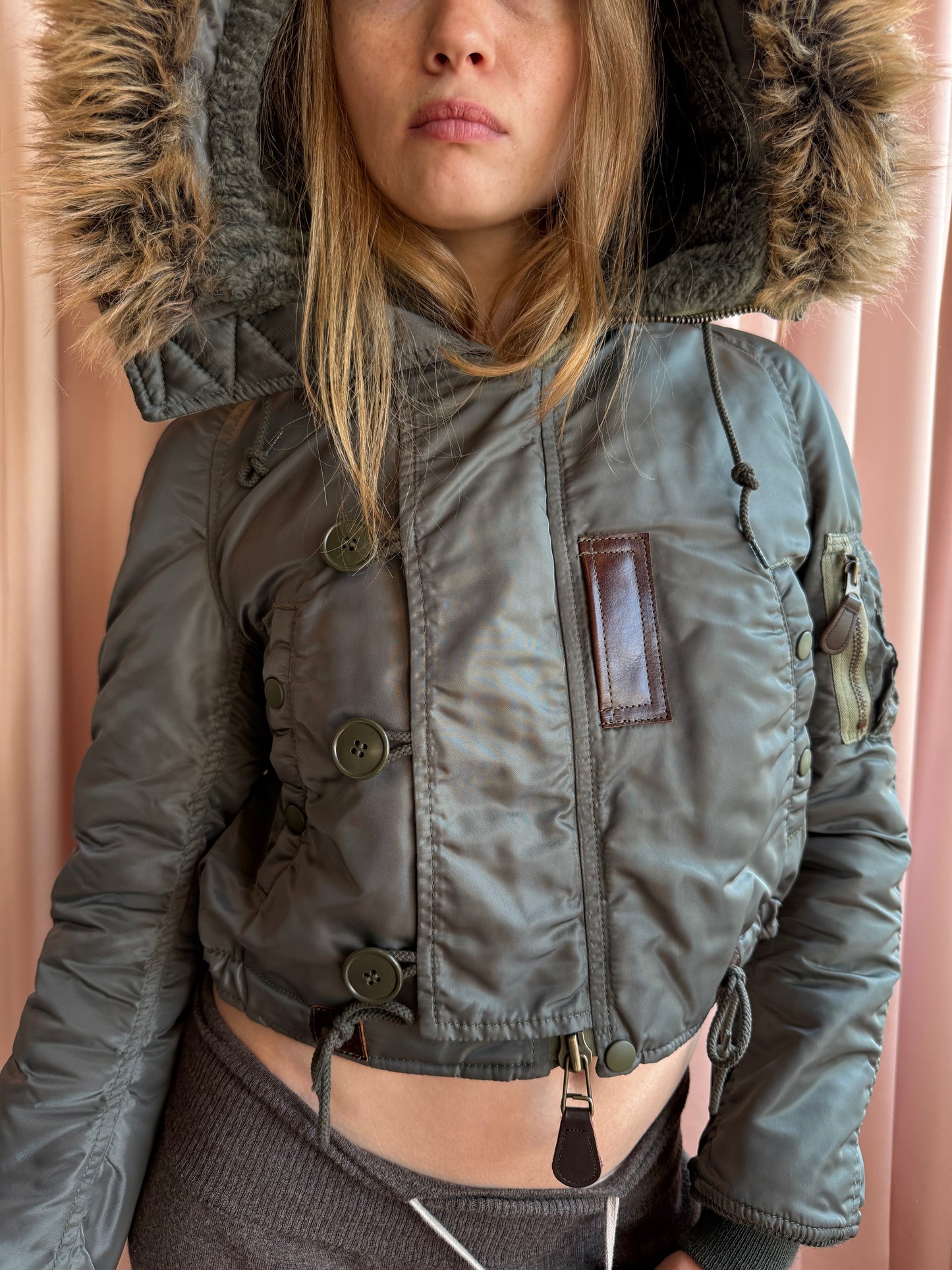 Junya Watanabe F/W 2010 Cropped Aviator Bomber Jacket