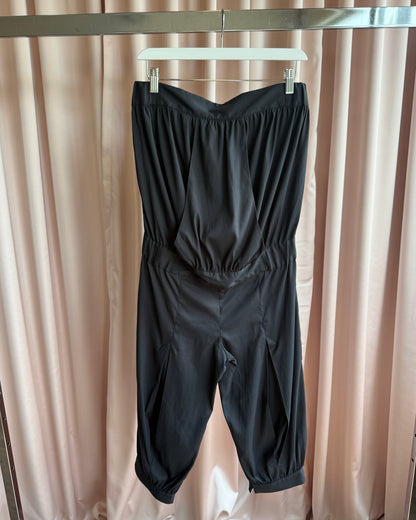 Anne Valerie Hash S/S 2008 Black Strapless Jumpsuit