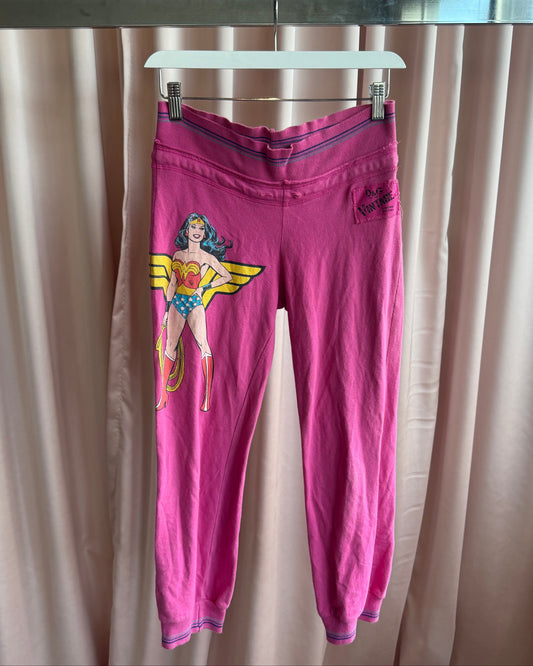 D&G S/S 2005 Wonder Woman Pink Sweatpants