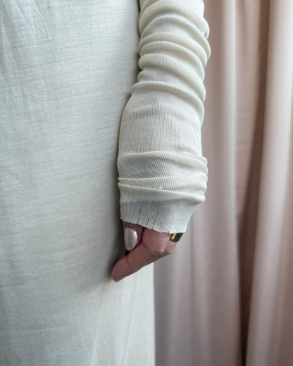 Rick Owens Lilies Silk Jersey Full Length Dress