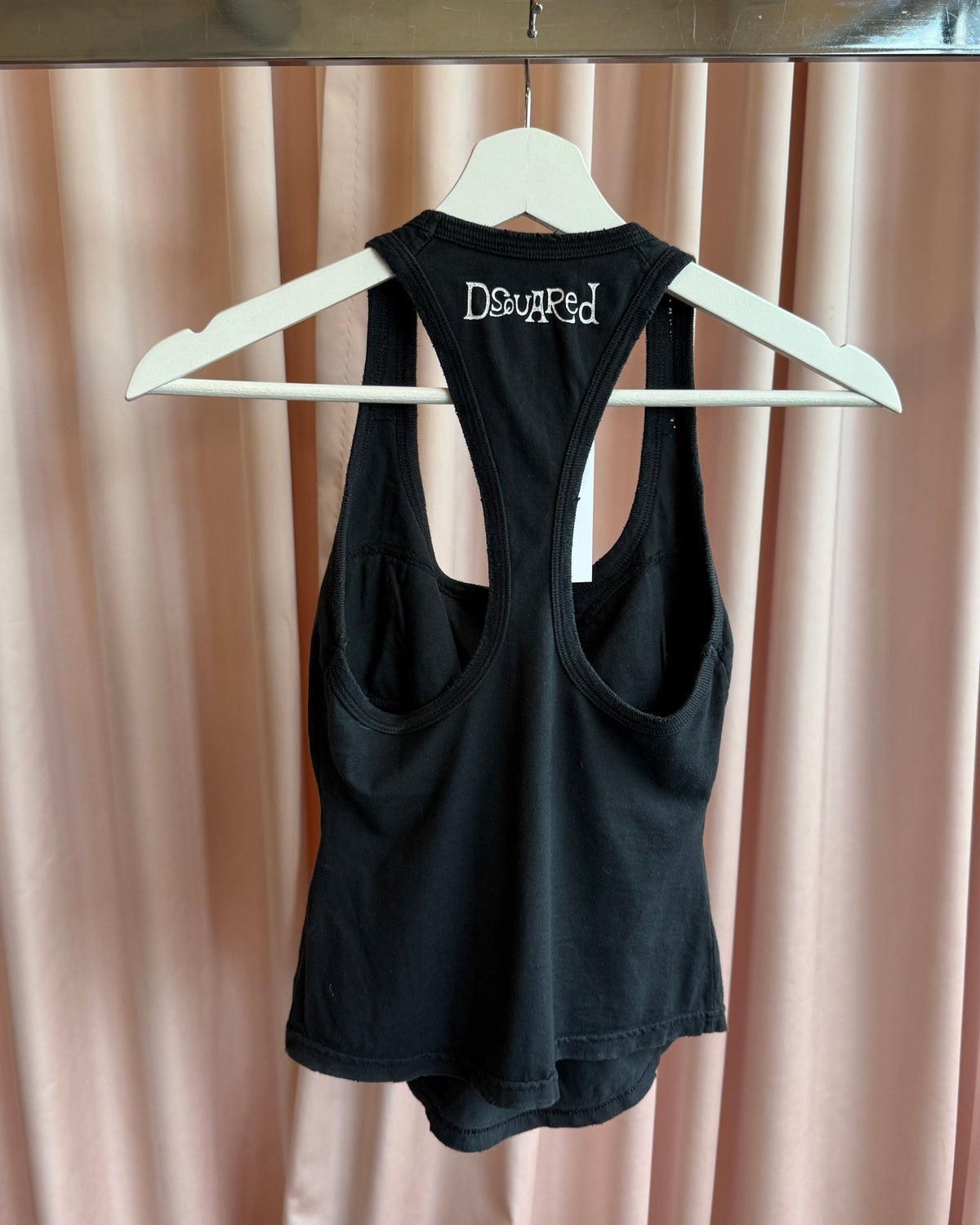 Dsquared² S/S 2005 "Dean & Dan Do It Better" Graphic Black Tank Top