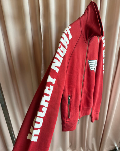 Dsquared² F/W 2004 “Hockey Night" Red Zip Up Sweatshirt