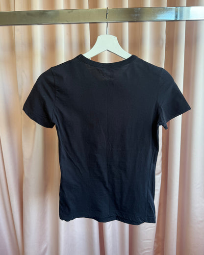 See by Chloé "I Love Chloé" Black Graphic T-Shirt