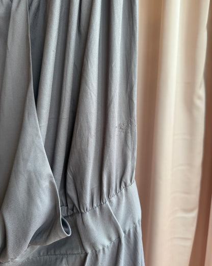 Anne Valerie Hash S/S 2008 Grey Strapless Jumpsuit