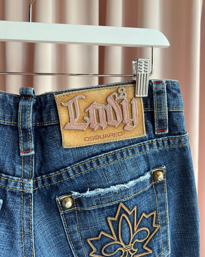Dsquared² F/W 2006 Low Rise Flare Leg Denim