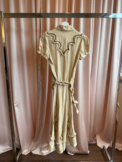 Dsquared² S/S 2006 Runway Western Short Sleeve Shirt Dress