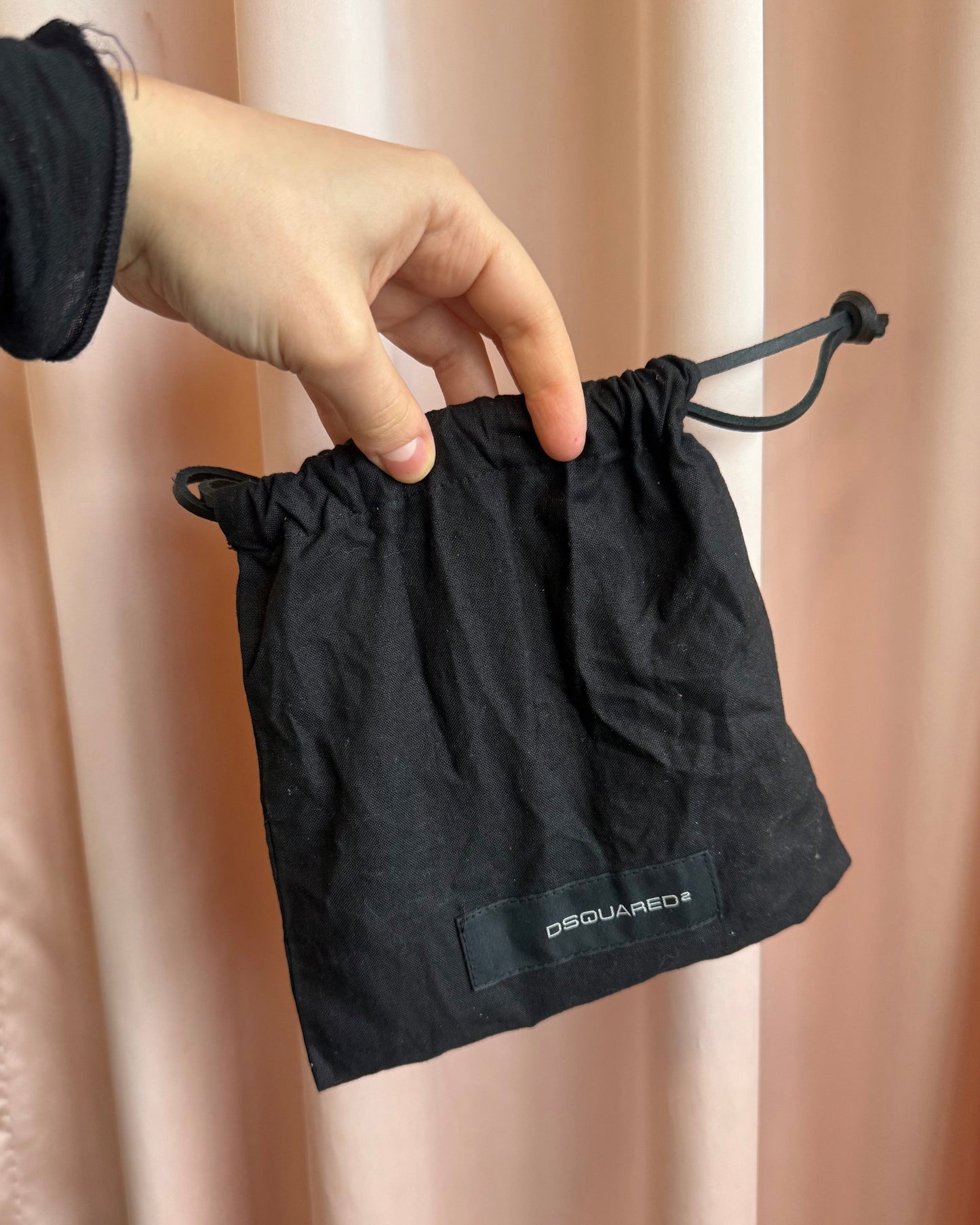 Dsquared² "Top" Banana Engraved Metal Keychain