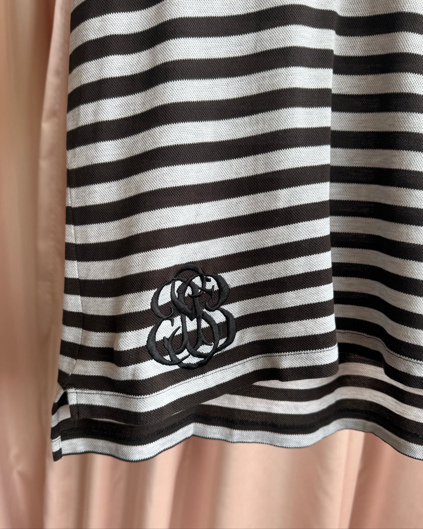 Balenciaga by Nicolas Ghesquière 2006 Striped Polo Shirt