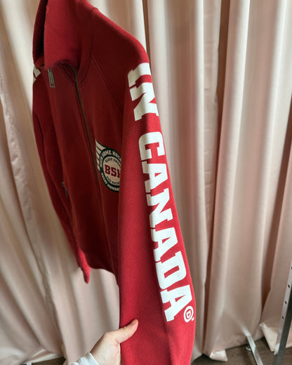 Dsquared² F/W 2004 “Hockey Night" Red Zip Up Sweatshirt