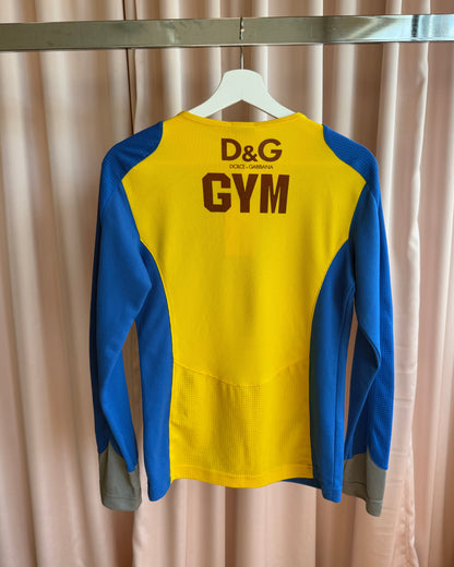 D&G F/W 2005 "Gym" Contrast Long Sleeve Top