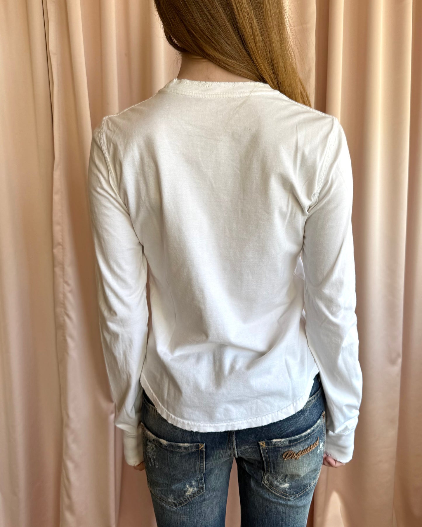 Dsquared² F/W 2004 "I Love Beer" Long Sleeve T-Shirt