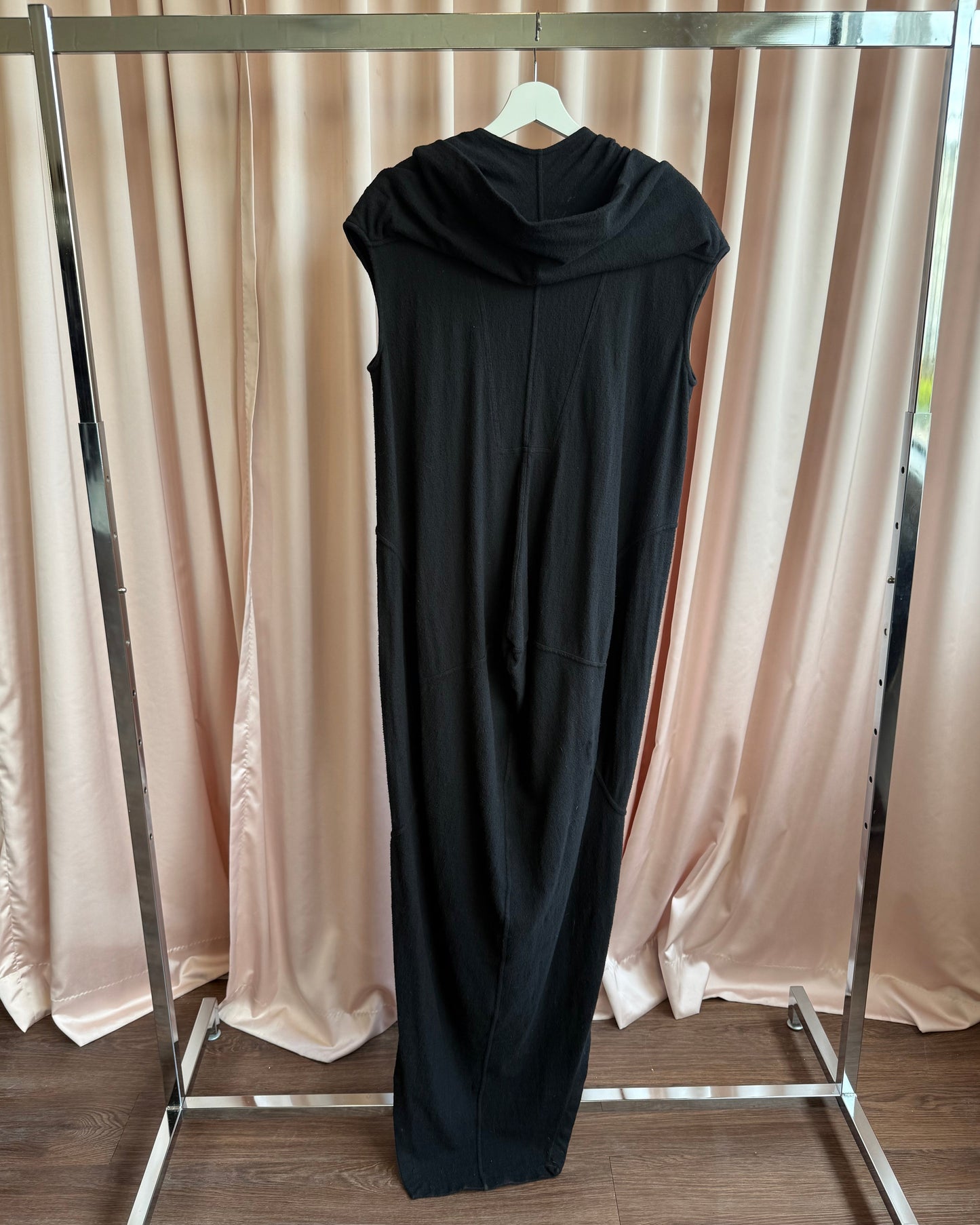 Rick Owens DRKSHDW F/W 16 Black High Low Dress