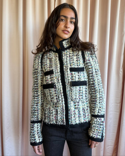 Balenciaga F/W 2007 by Nicolas Ghesquière Tweed Bouclé Jacket