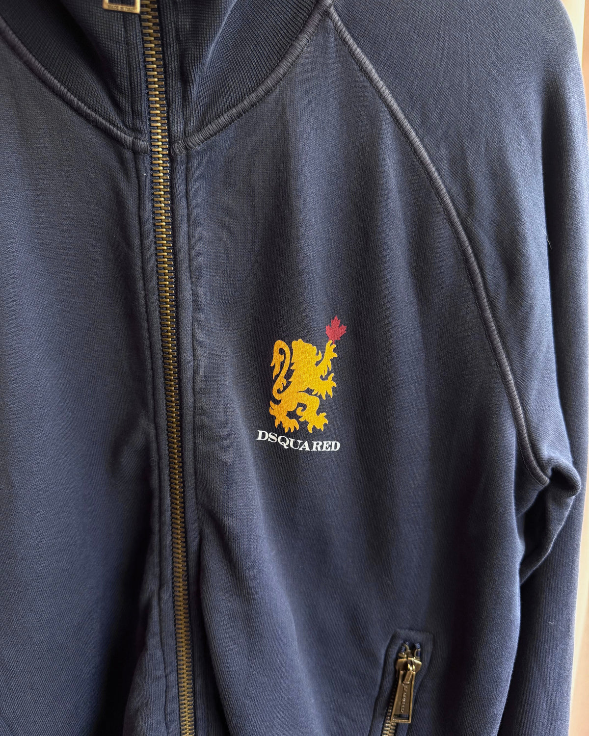 Dsquared² F/W 2006 Navy Zip Up Sweatshirt