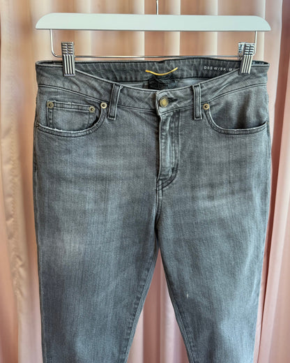 Saint Laurent D05 Grey Skinny Denim Jeans