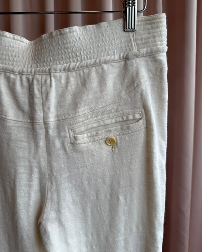 Isabel Marant Muslin Cotton Lace Up Drawstring Pants