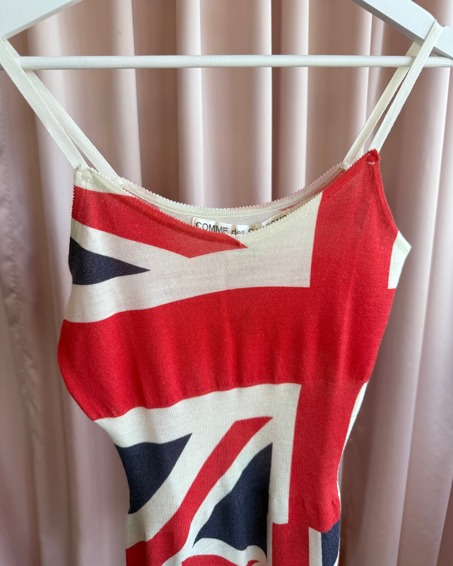 Comme des Garçons S/S 2006 Union Jack Knit Tank Top