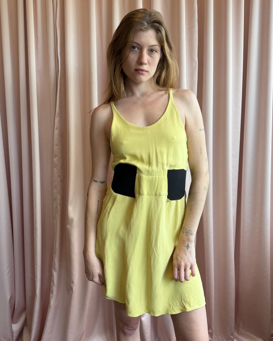 Balenciaga Resort 2013 by Ghesquière Belted Silk Blend Dress