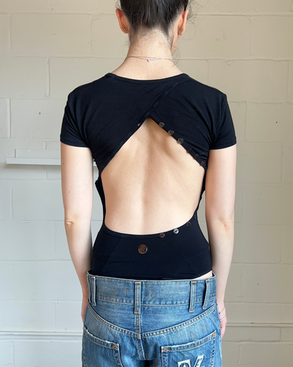 Dirk Bikkembergs Open Back Bodysuit