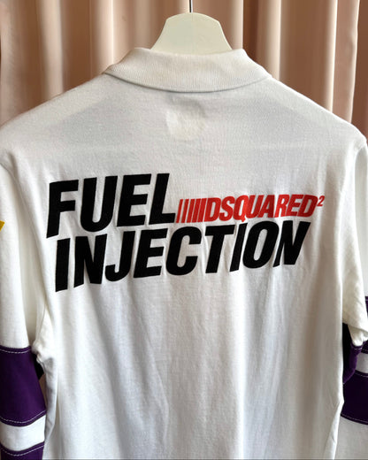 Dsquared² S/S 2008 "Fuel Injection" Long Sleeve Rugby Shirt